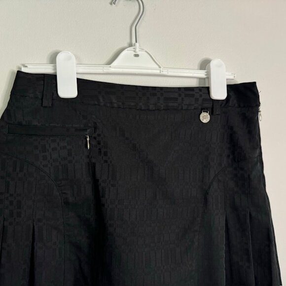Greg Norman Women's Perfect Fit Black Golf Skort Size 6 - Picture 3 of 7